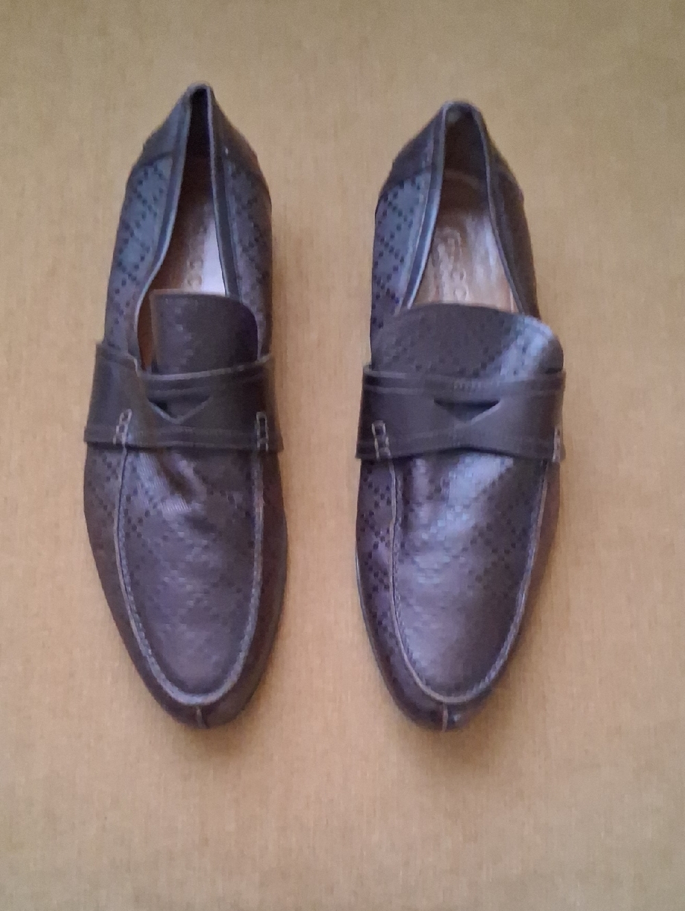 Gucci Tan Leather Shoes